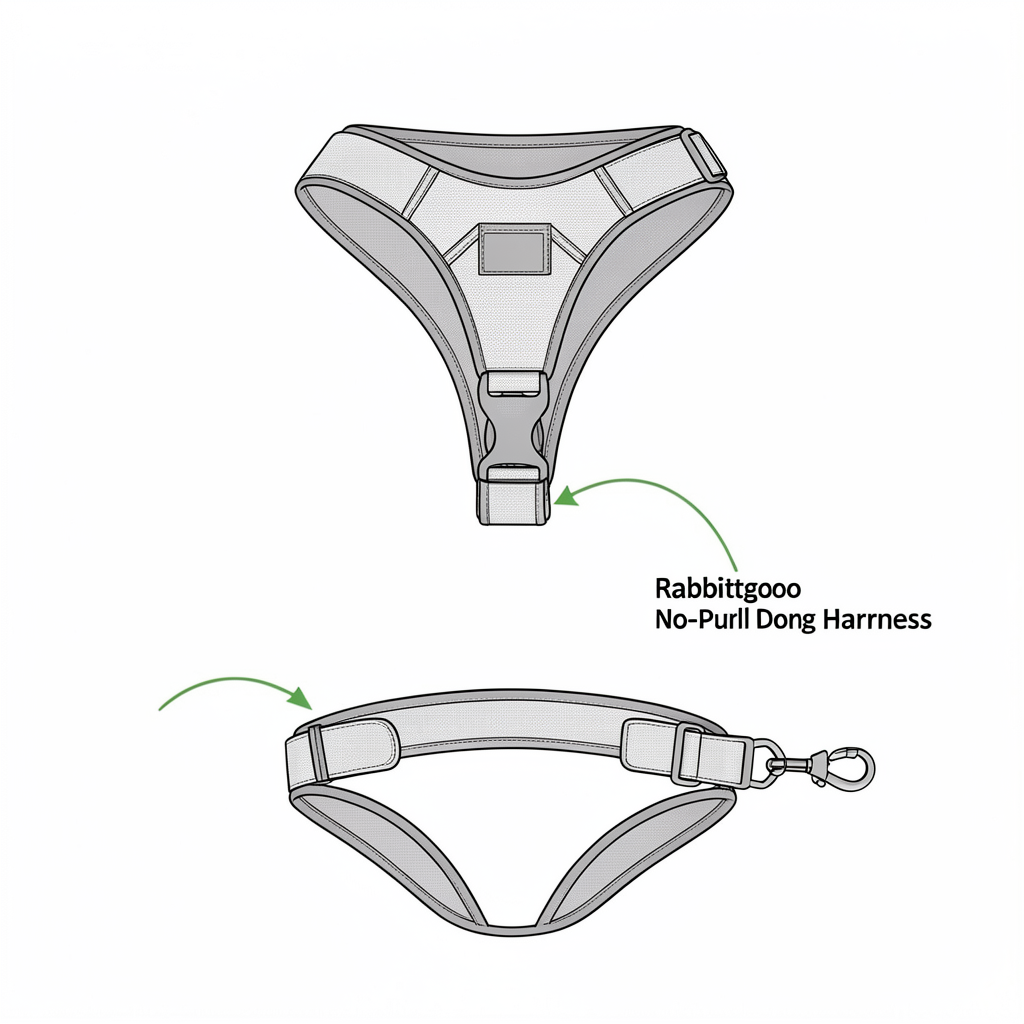Two leash attachment options visual